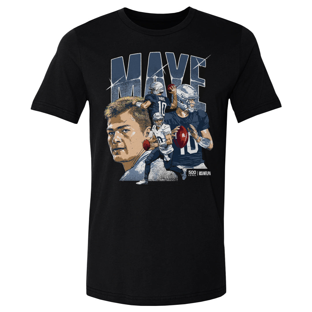 Drake Maye New England Collage WHT