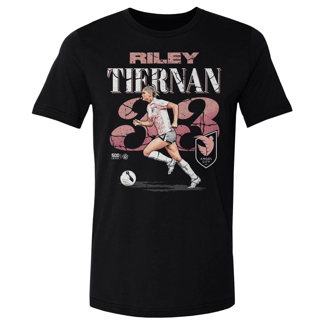 Riley Tiernan Angel City FC Cracked Number WHT