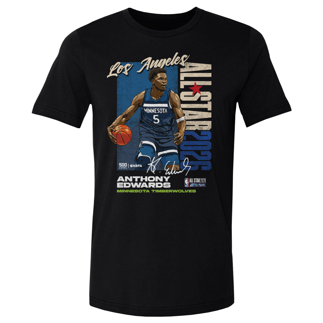 Anthony Edwards Minnesota Timberwolves 2026 NBA All-Star Vertical WHT