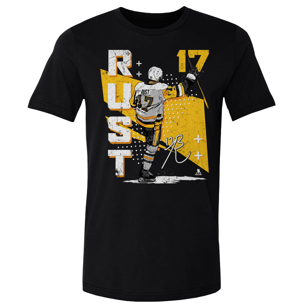 Bryan Rust Pittsburgh Vintage Retro WHT