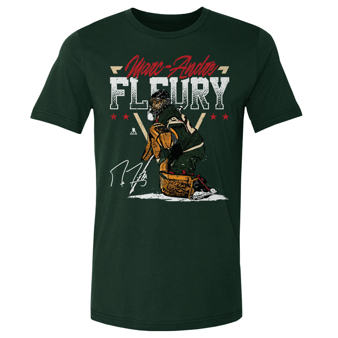 Marc-Andre Fleury Minnesota Triangle Name WHT