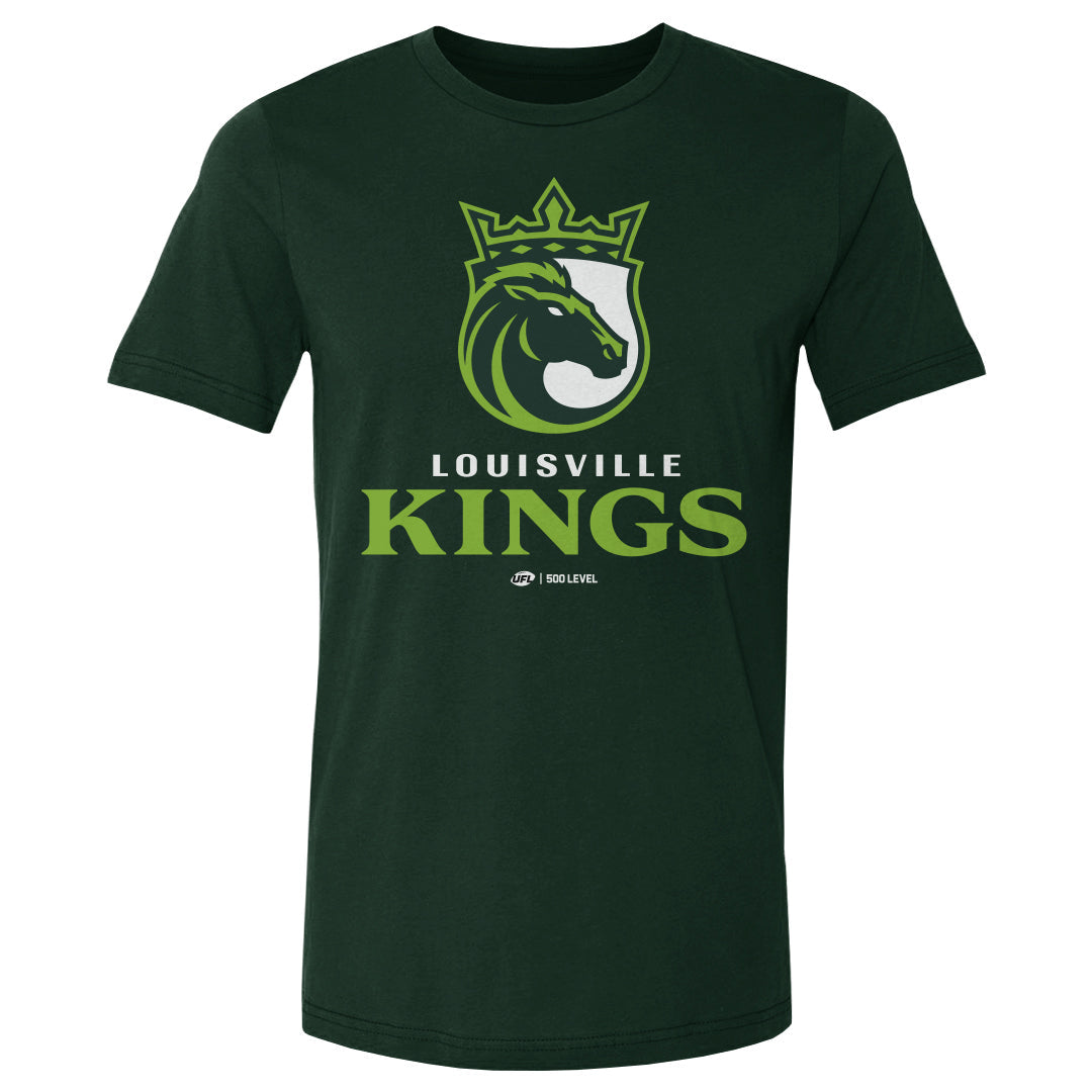 Louisville Kings Primary Logo WHT