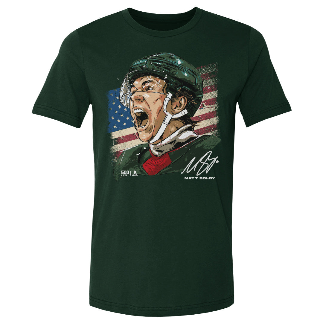 Matt Boldy Minnesota USA Portrait WHT