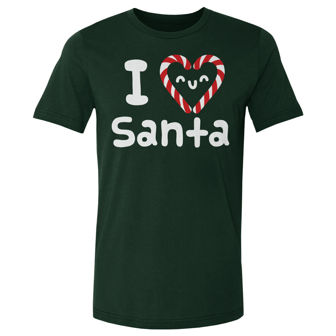 Christmas I Love Santa WHT