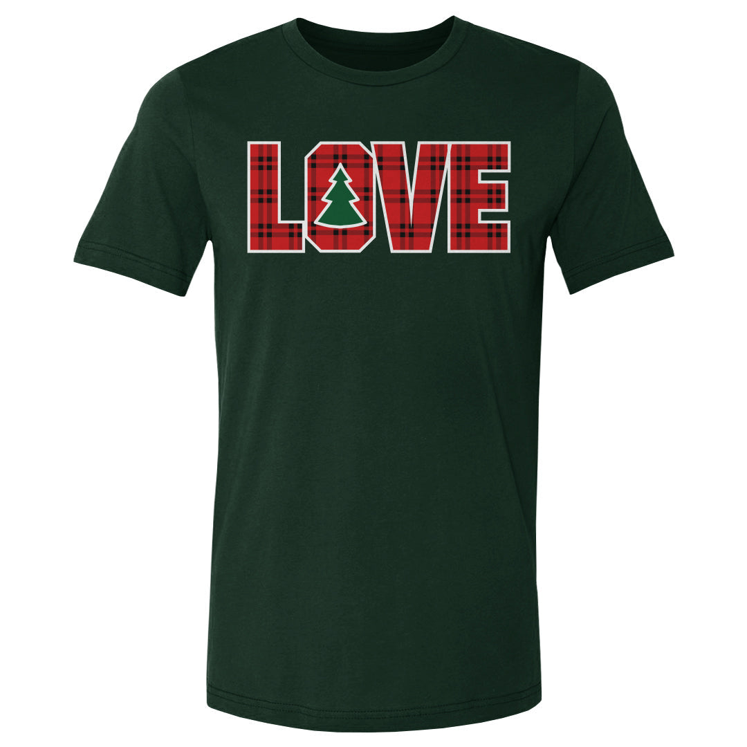 Christmas LOVE Christmas Plaid WHT