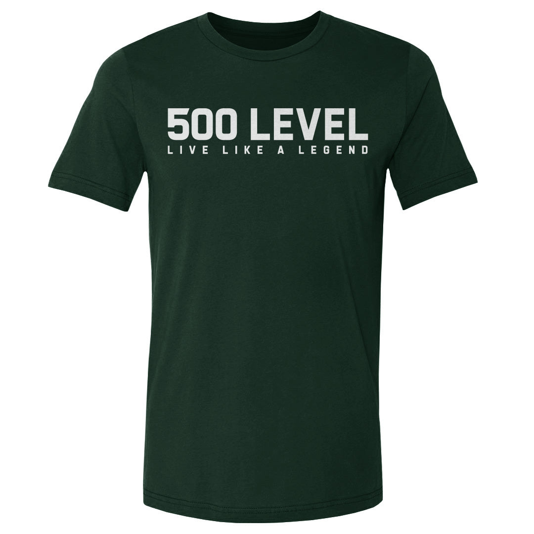 500 LEVEL Wordmark WHT