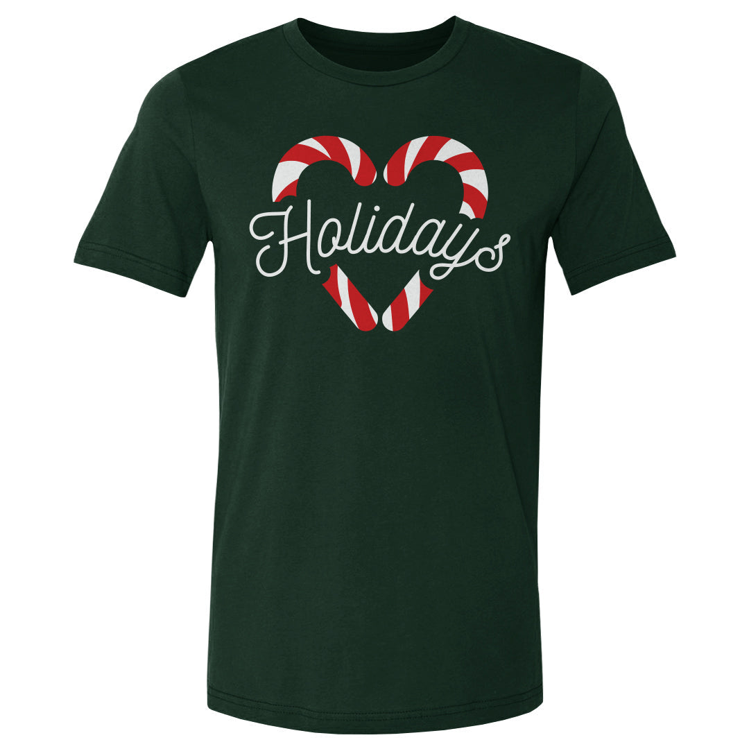 Christmas Candy Cane Heart WHT