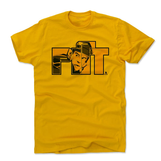 Sidney Crosby PITT Y Mens T Shirt 500 Level Officially Licensed Fan Gear