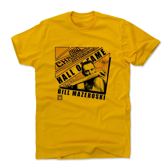 Bill Mazeroski Chopped Y Mens T Shirt 500 Level Officially Licensed Fan Gear