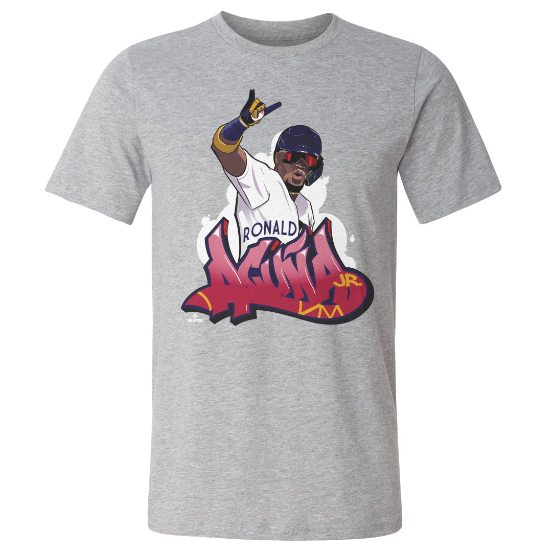 Ronald Acuna Jr. Atlanta Graffiti WHT