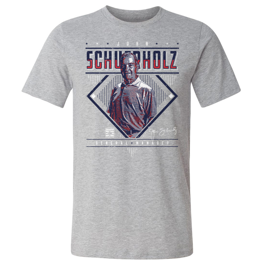 John Schuerholz Atlanta Diamond Name WHT