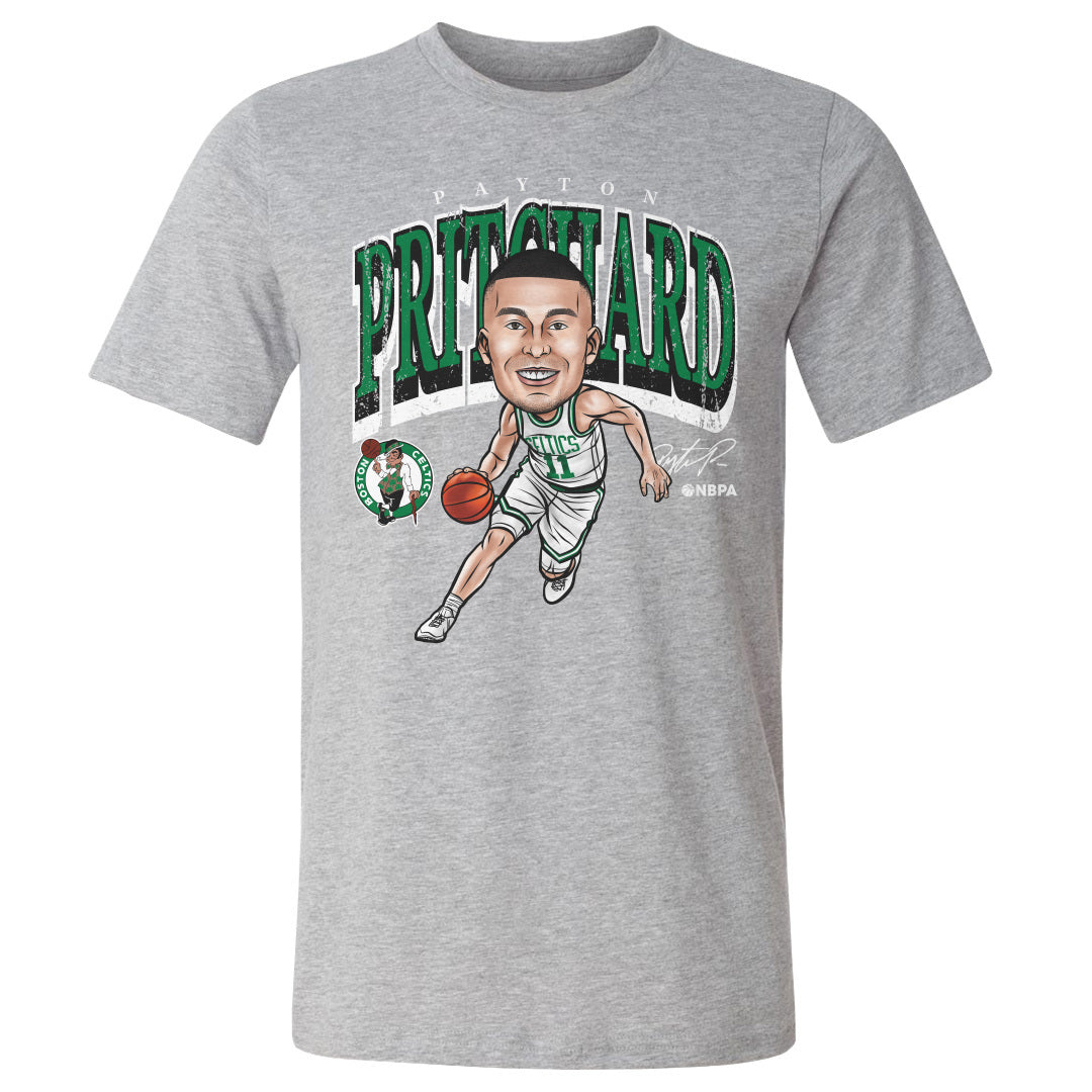 Payton Pritchard Boston Celtics Cartoon WHT