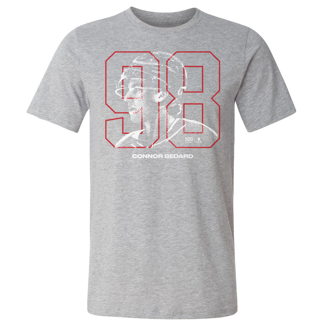 Connor Bedard Chicago Overlay WHT