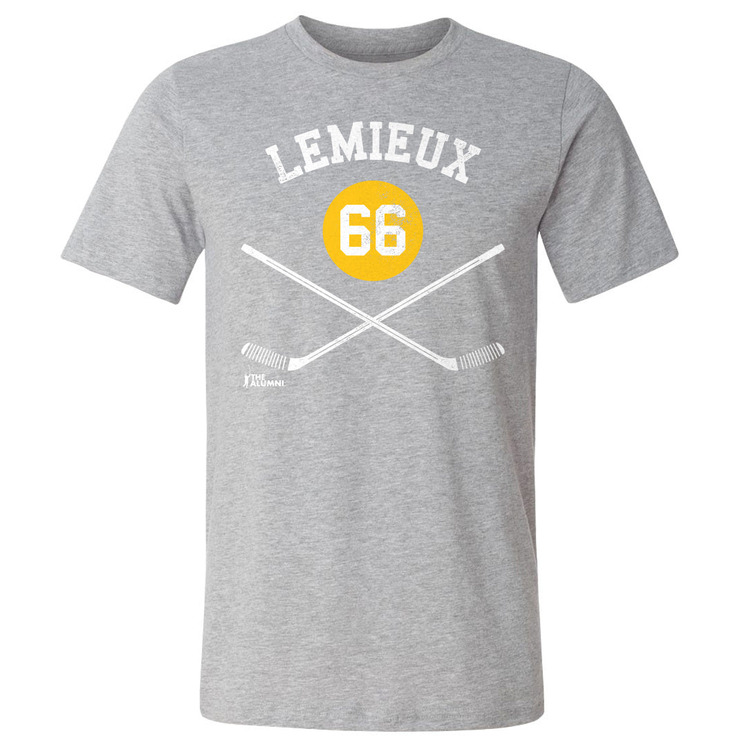 Mario Lemieux Pittsburgh 66 Sticks WHT