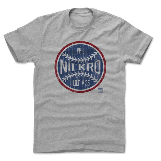 Phil Niekro Ball B Mens T Shirt 500 Level Officially Licensed Fan Gear
