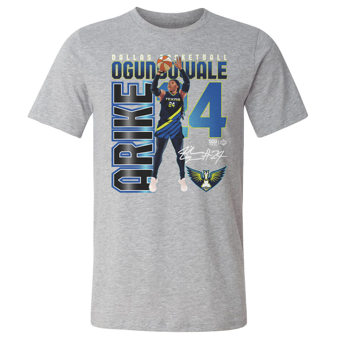 Arike Ogunbowale Dallas Wings Player Number WHT