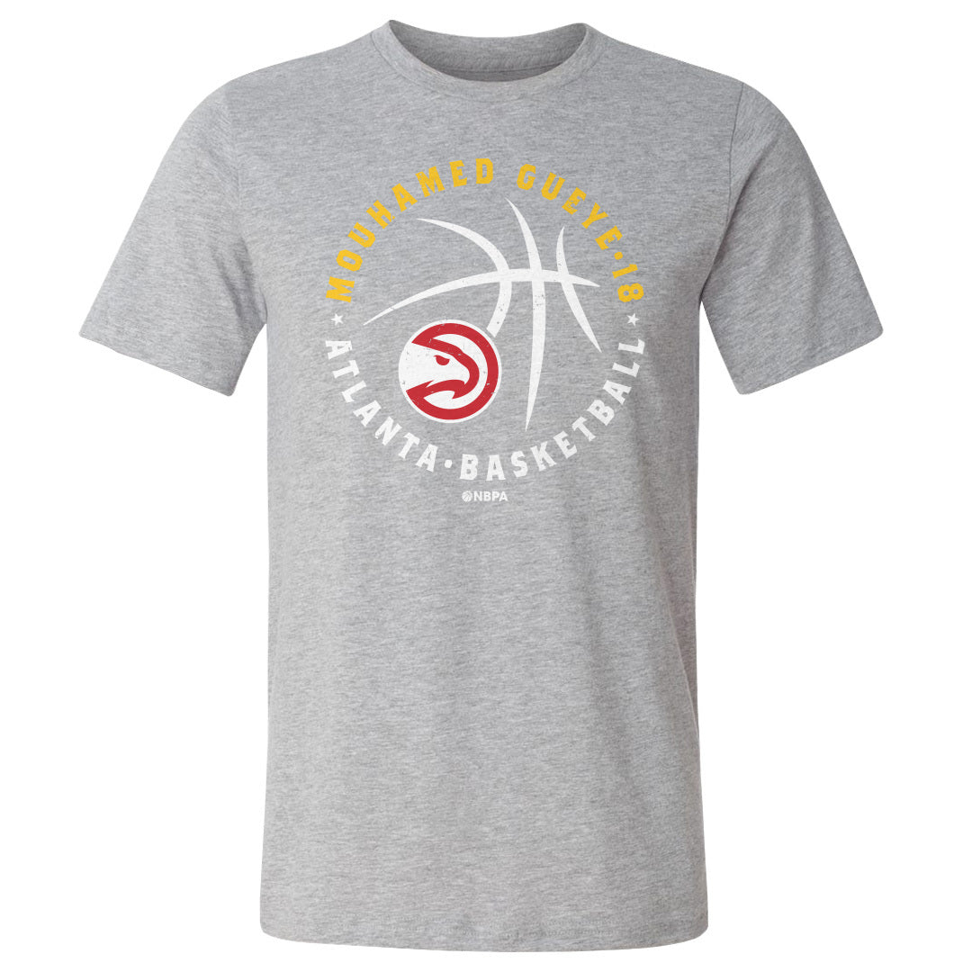 Mouhamed Gueye Atlanta Hawks Player Ball WHT