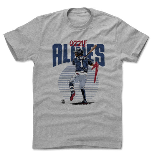 Ozzie Albies Rise B Mens T Shirt 500 Level Officially Licensed Fan Gear