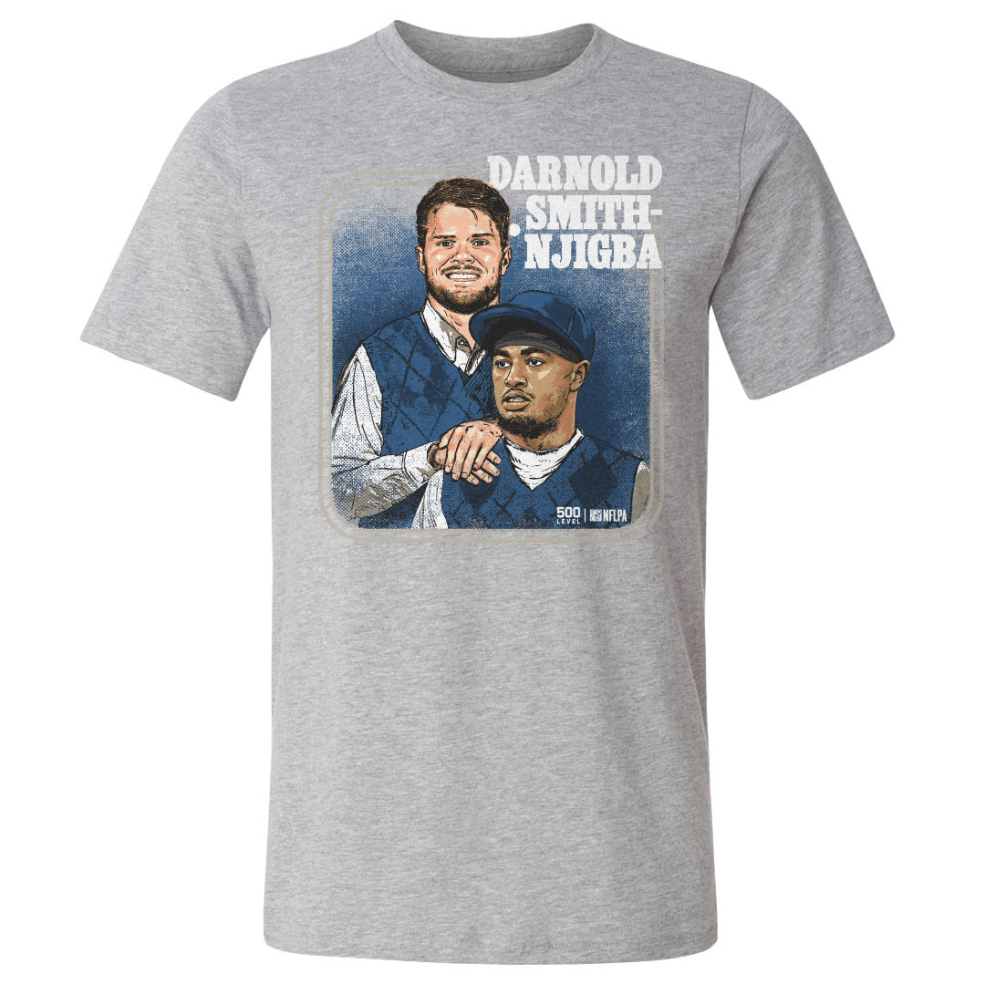 Sam Darnold & Jaxon Smith-Njigba Seattle Step Brothers WHT