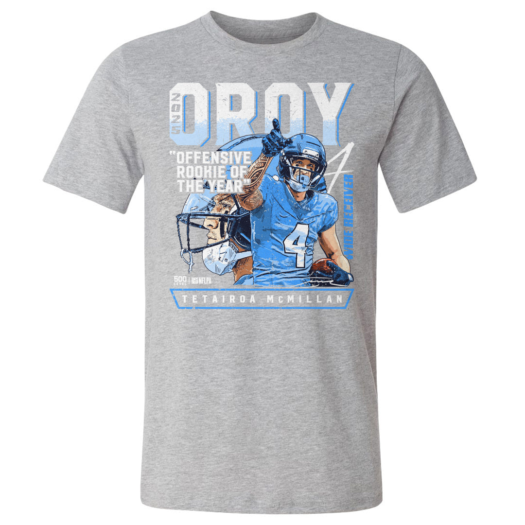 Tetairoa McMillan Carolina 2025 OROY WHT