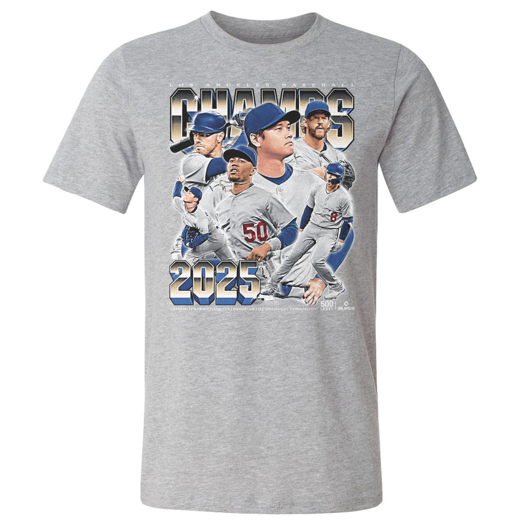 Los Angeles D Baseball 2025 Champs Vintage WHT