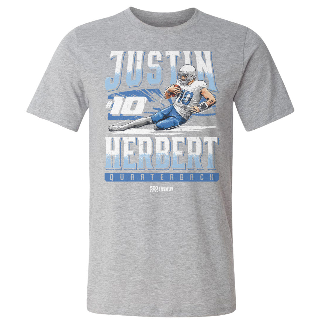 Justin Herbert Los Angeles C Slide WHT