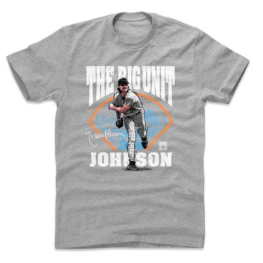 Randy Johnson The Big Unit Field WHT Mens T Shirt 500 Level Officially Licensed Fan Gear