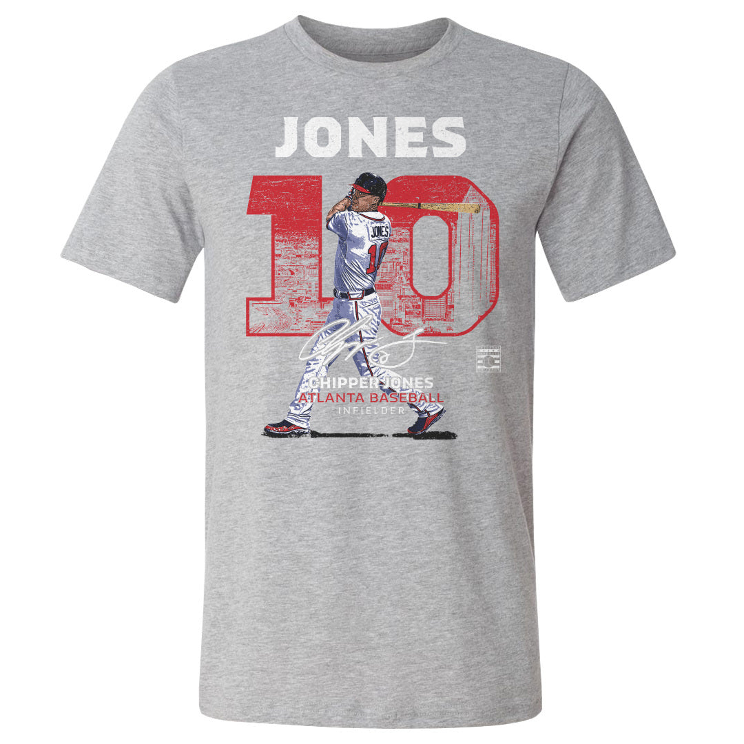 Chipper Jones Atlanta Throwback WHT
