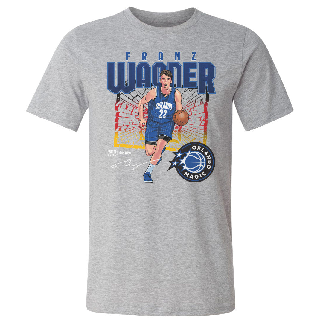 Franz Wagner Orlando Magic Shattered Flag WHT