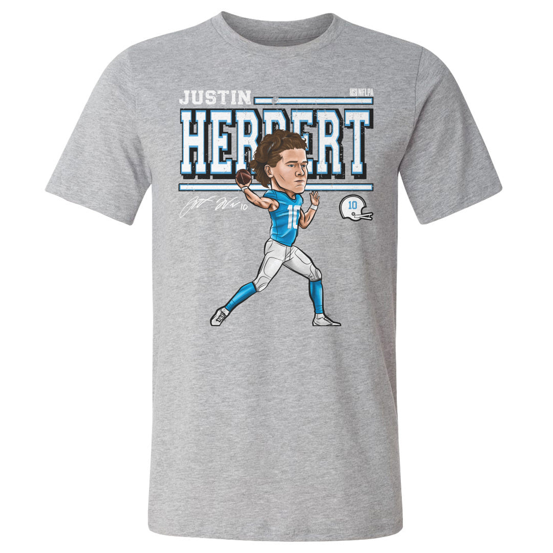 Justin Herbert Cartoon WHT