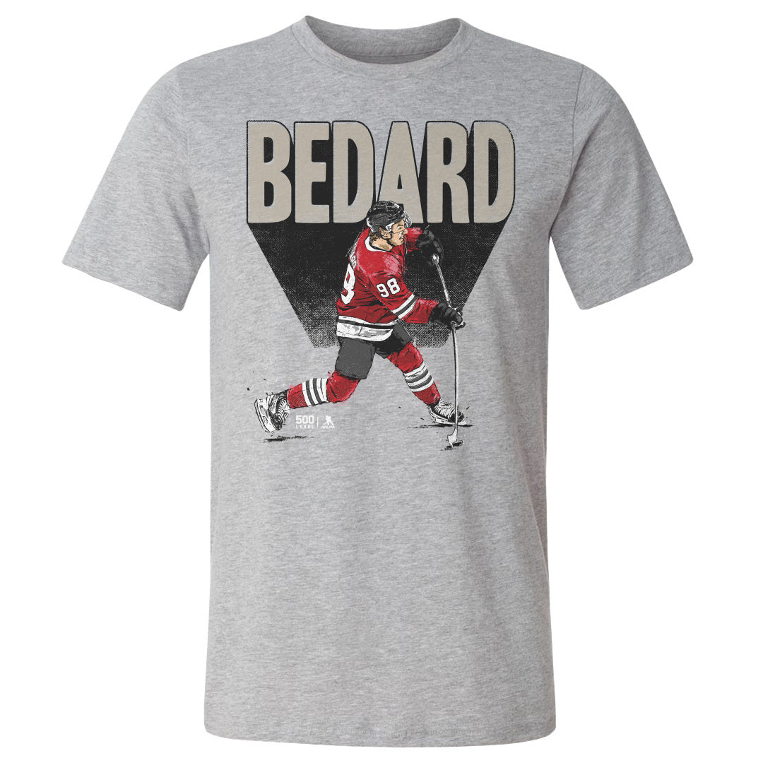 Connor Bedard Chicago Bold WHT