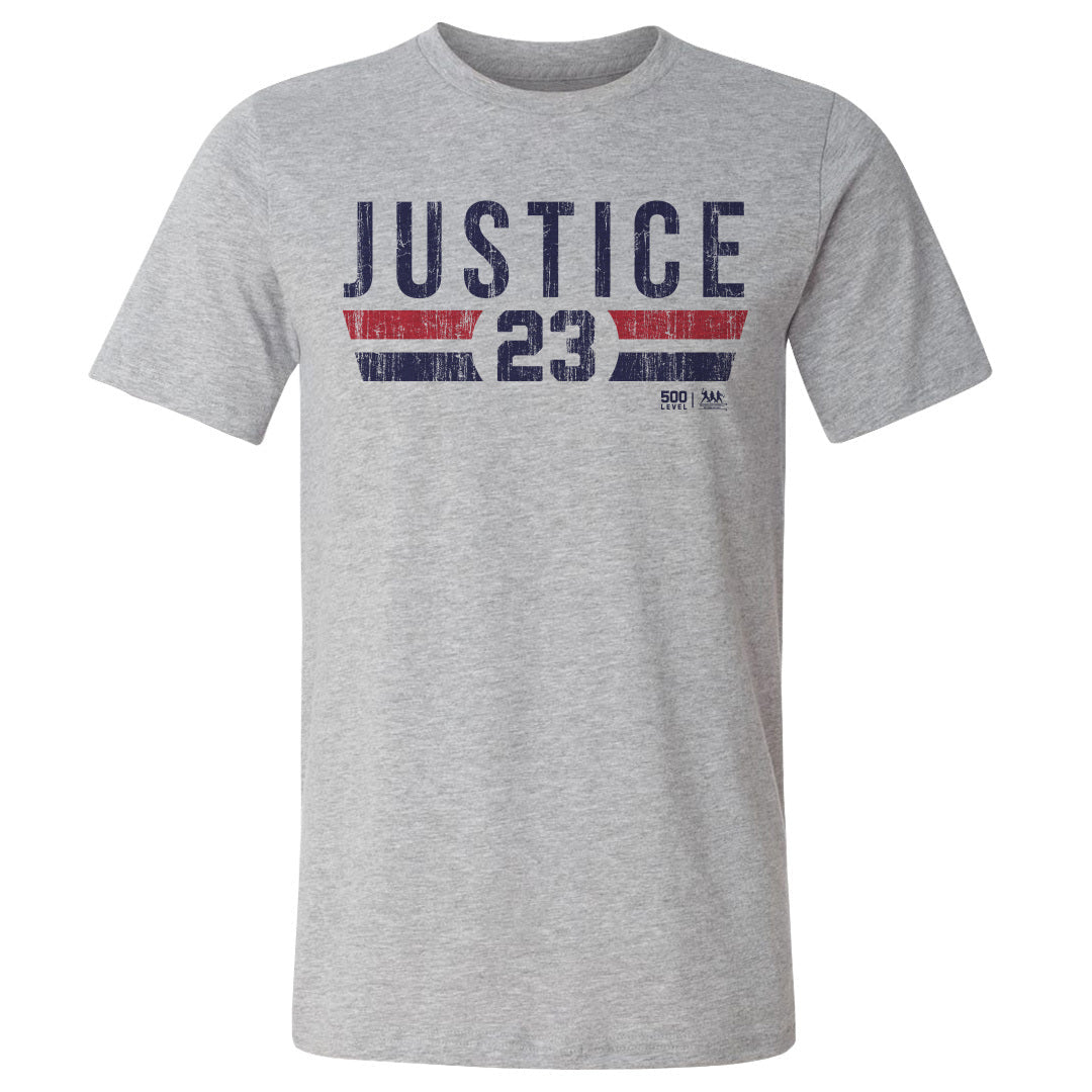 David Justice Atlanta Font