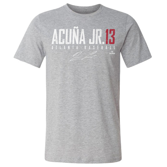 Ronald Acuna Jr. Atlanta Elite WHT Mens T Shirt 500 Level Officially Licensed Fan Gear