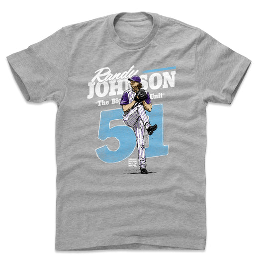 Randy Johnson Retro WHT Mens T Shirt 500 Level Officially Licensed Fan Gear