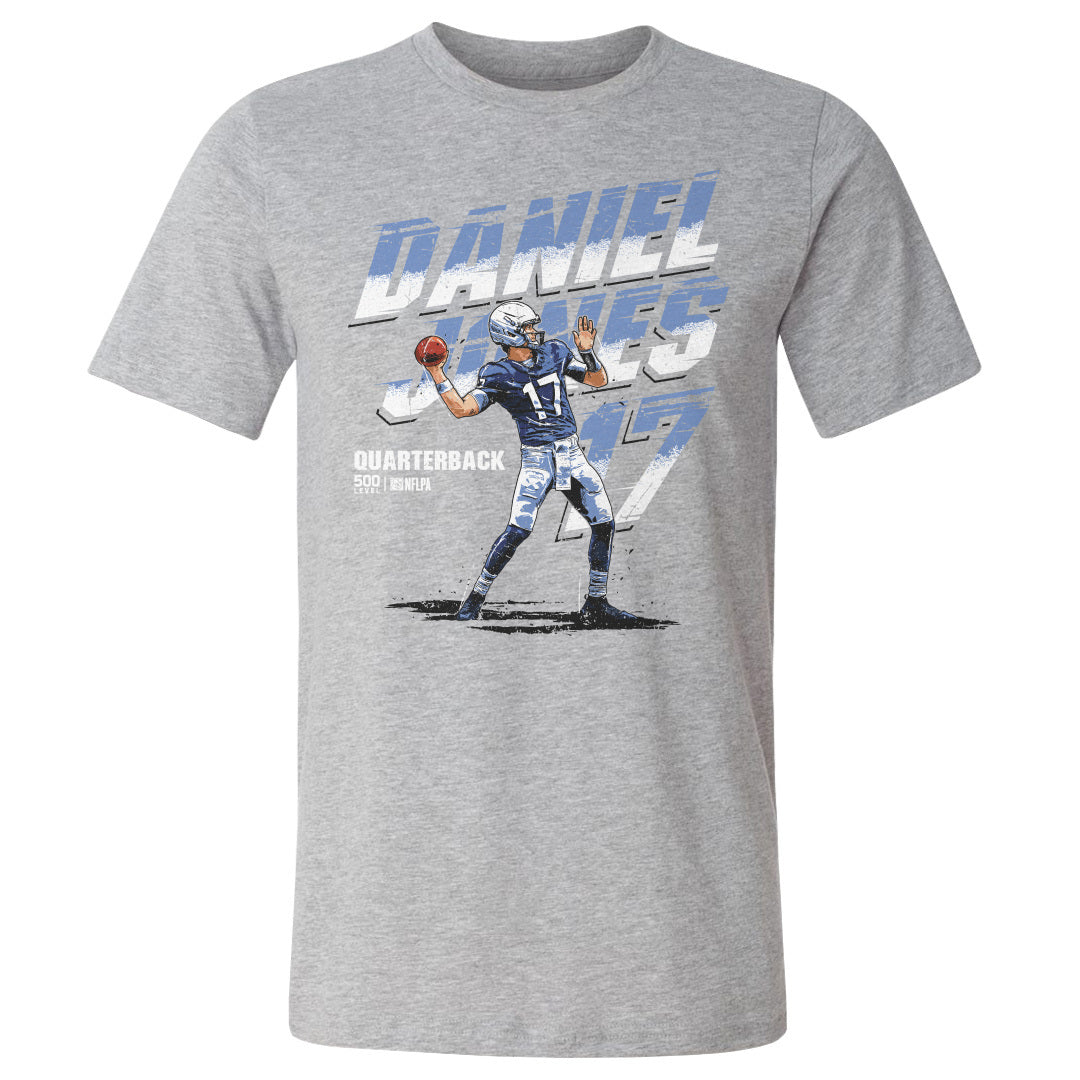Daniel Jones Indianapolis Name Number WHT