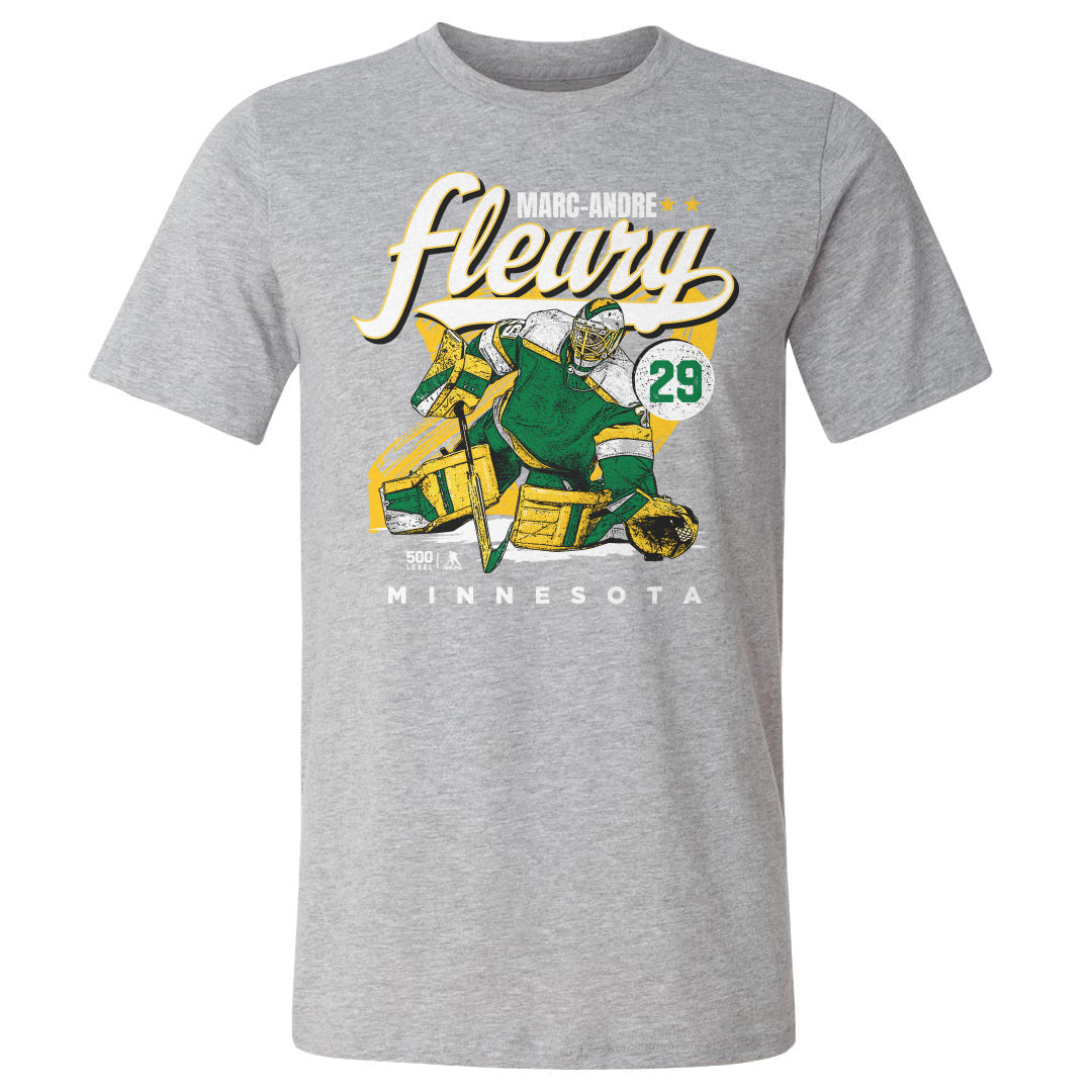 Marc-Andre Fleury Minnesota Retro WHT