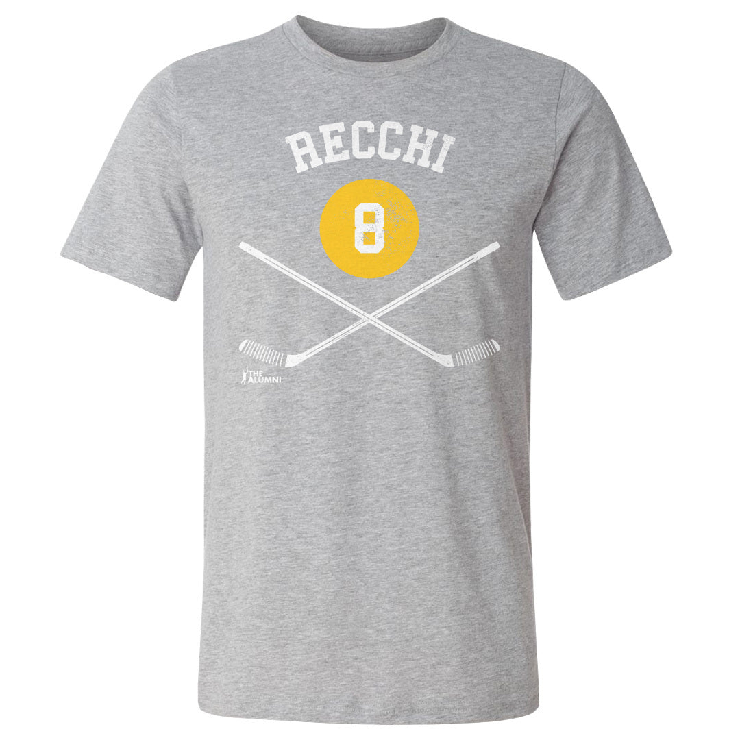 Mark Recchi Pittsburgh 8 Sticks WHT