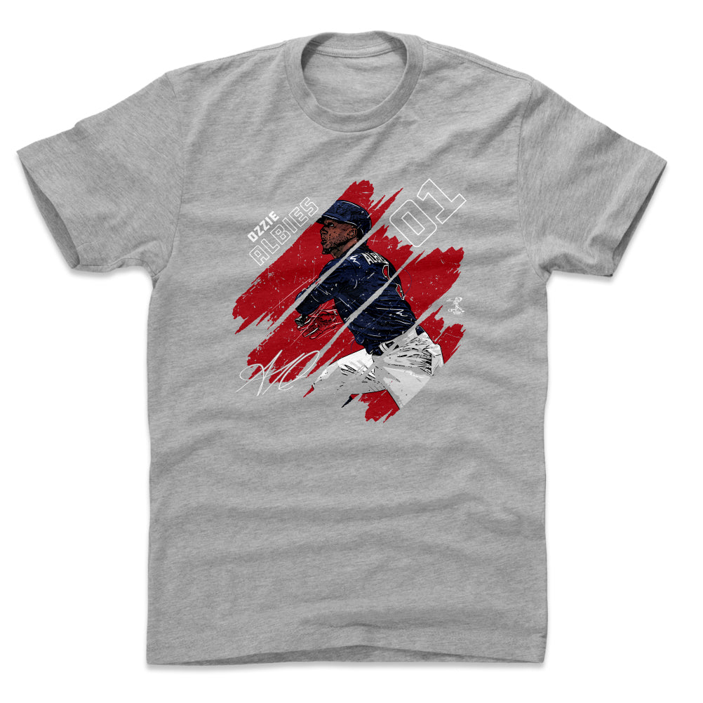 Ozzie Albies Stripes WHT