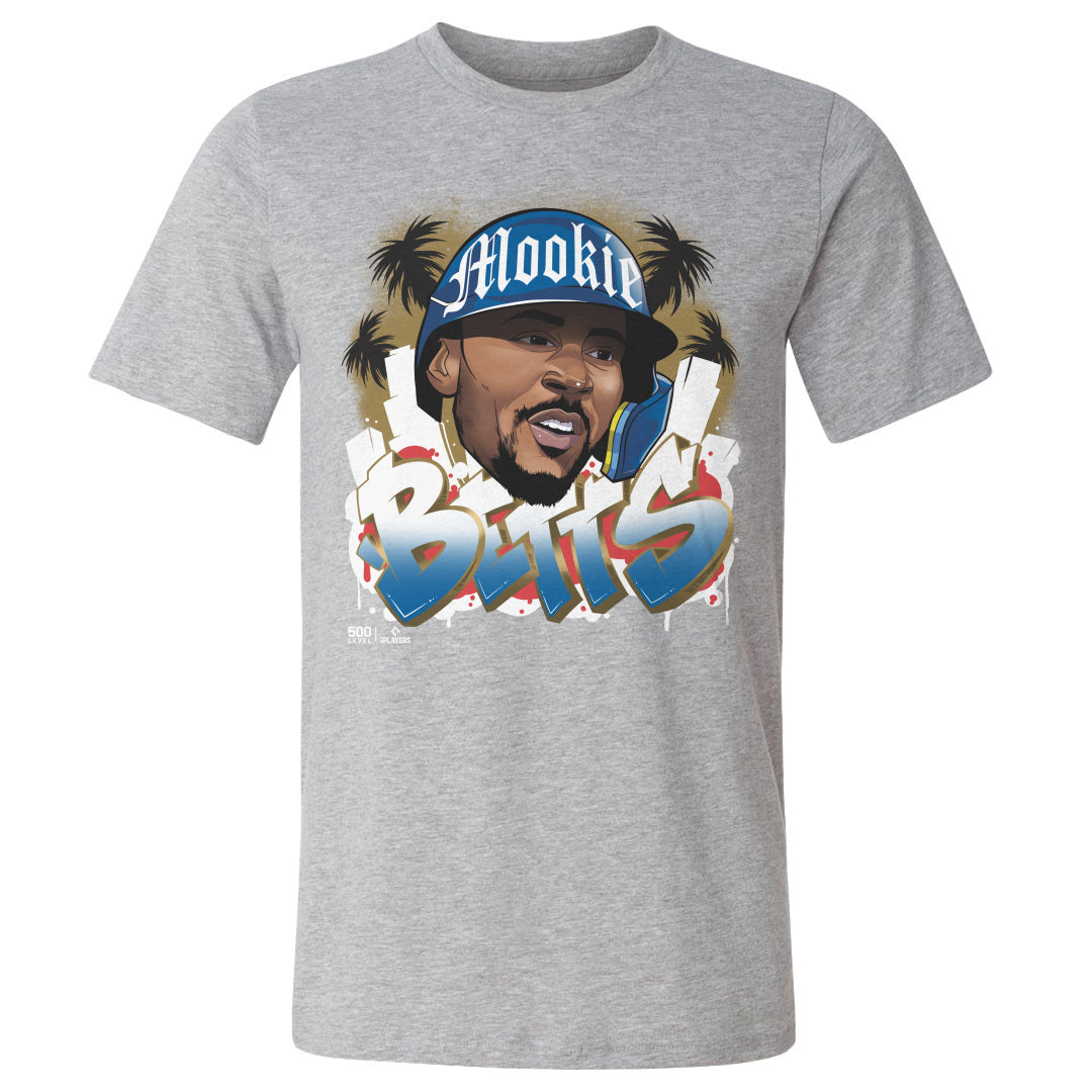 Mookie Betts Los Angeles D Graffiti WHT