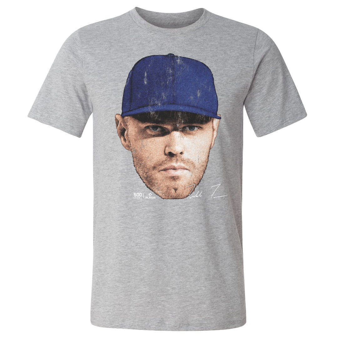 Freddie Freeman Los Angeles D Vintage Head WHT