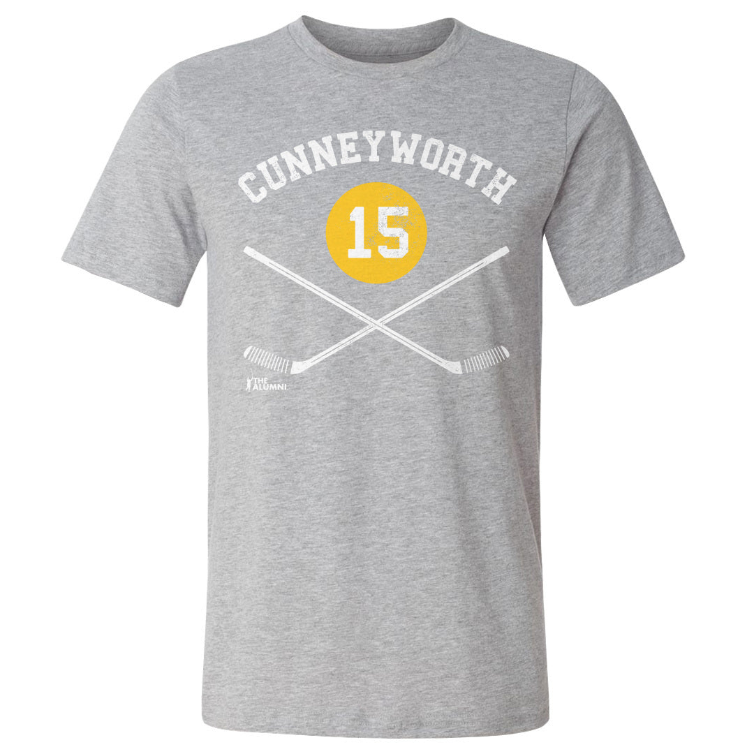 Randy Cunneyworth Pittsburgh 15 Sticks WHT