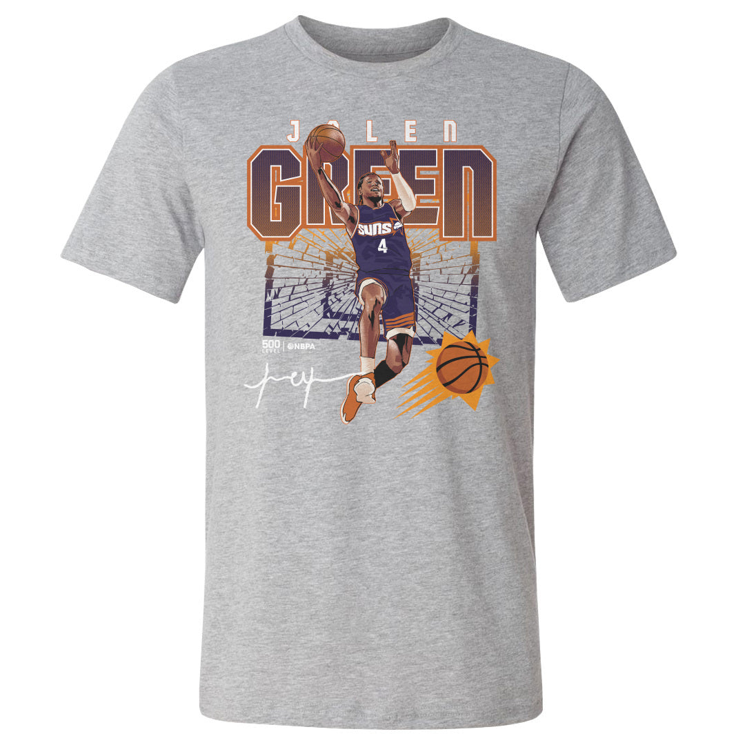 Jalen Green Phoenix Suns Shattered WHT