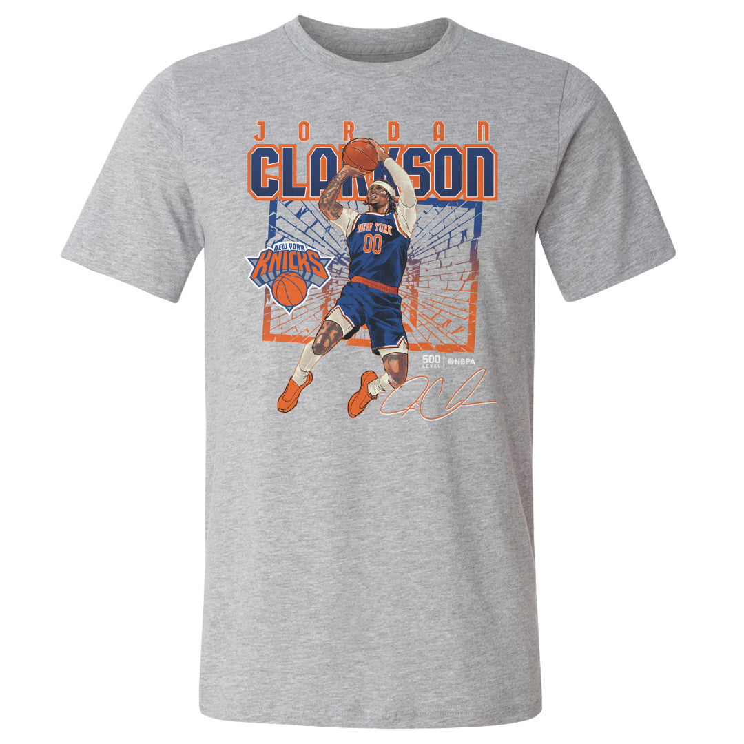 Jordan Clarkson New York Knicks Shattered WHT