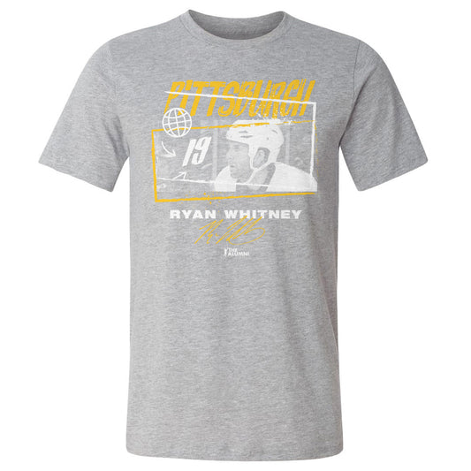 Ryan Whitney Pittsburgh Tones WHT Mens T Shirt 500 Level Officially Licensed Fan Gear