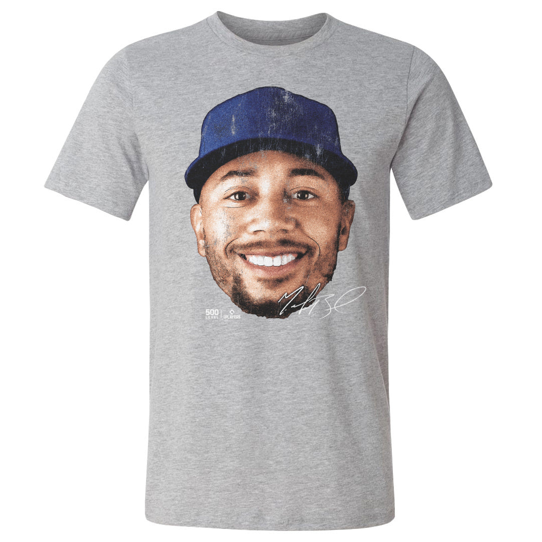 Mookie Betts Los Angeles D Vintage Head WHT
