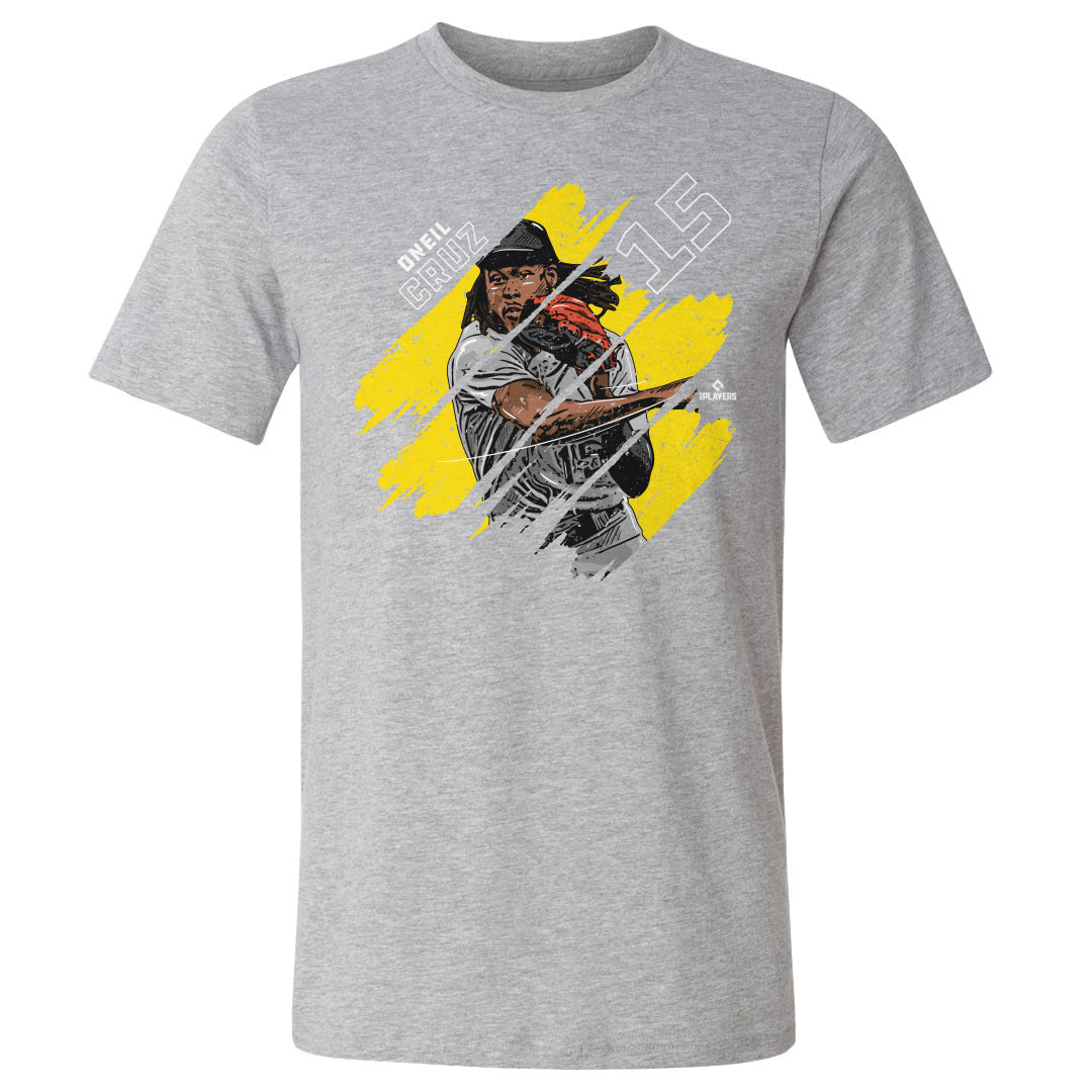 Oneil Cruz Pittsburgh Stripes WHT