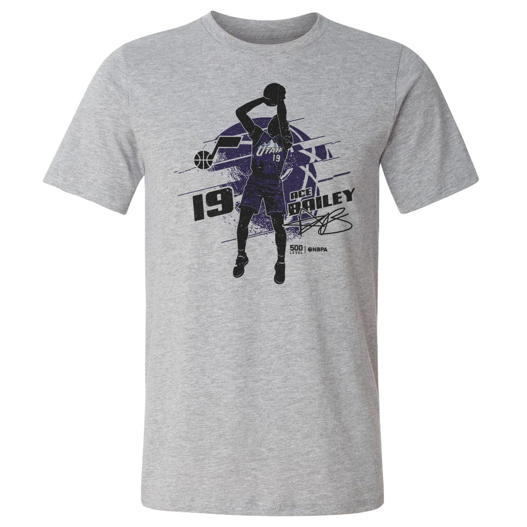 Ace Bailey Utah Jazz Silhouette