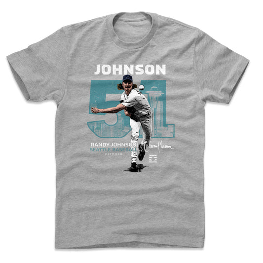 Randy Johnson Throwback Number WHT Mens T Shirt 500 Level Officially Licensed Fan Gear