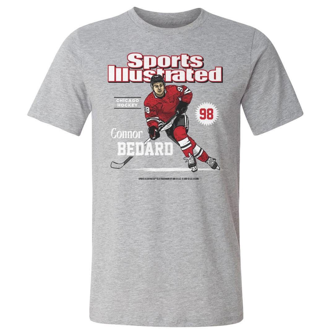 Connor Bedard Sports Illustrated & Chicago Card WHT