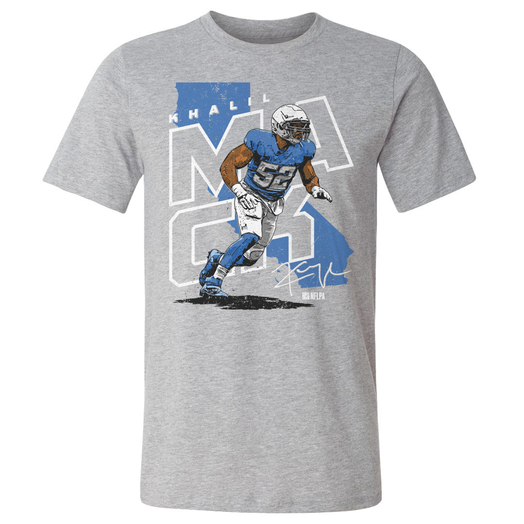 Khalil Mack Los Angeles C Player Map WHT